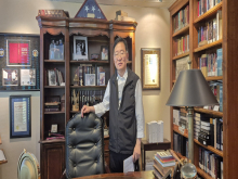담임목사님 Grace Community Church 목양실  방문