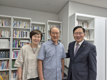 새가족 성도 환영합니다. 김형기, 최옥진 집사님