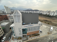 교회 야외 주차장 자갈 정비 완료