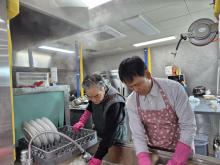 남선교회 남성 주방봉사