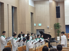 성가대 플룻 연주