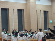 성가대 플룻 연주